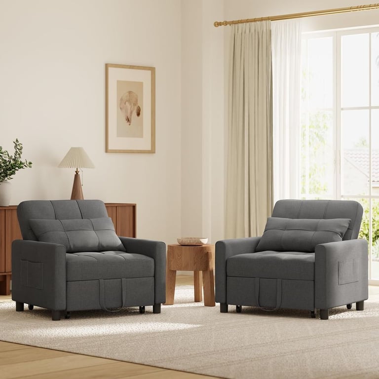 Produit similaire: Canape Convertible Xbro Canapé Lit 1 Place - Fauteuil - Chaise Longue - Coussin - Réglable - Rangement - Roues - Pliante