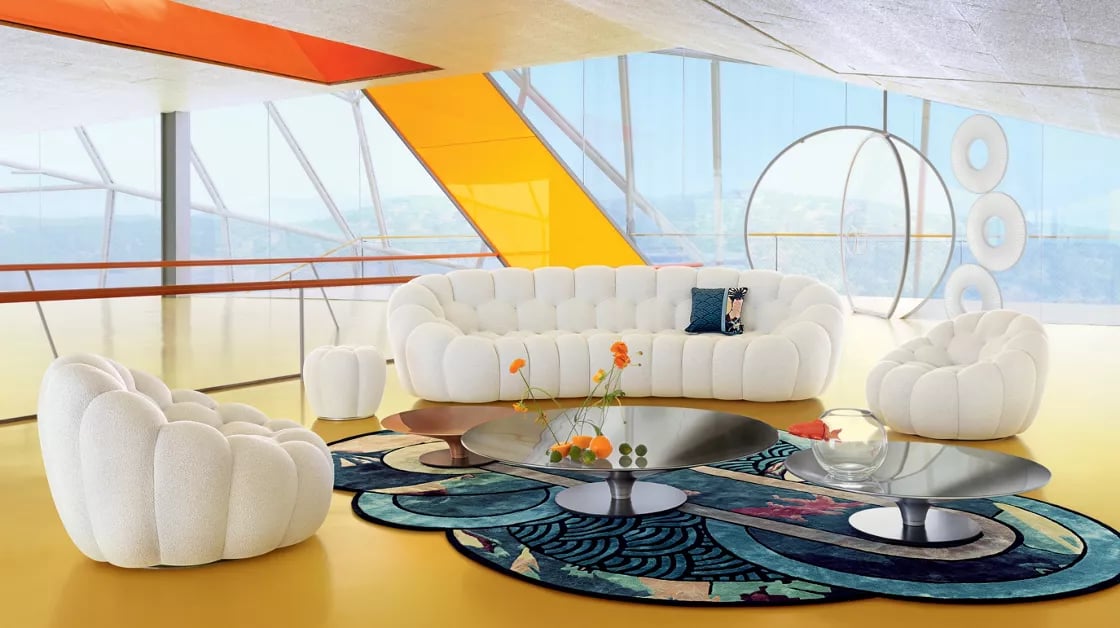 canapé Bubble Curve Roche Bobois