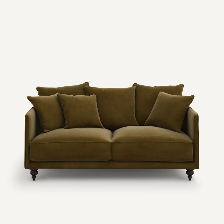 Produit similaire: Lazare canapé 3 places velours compact marron