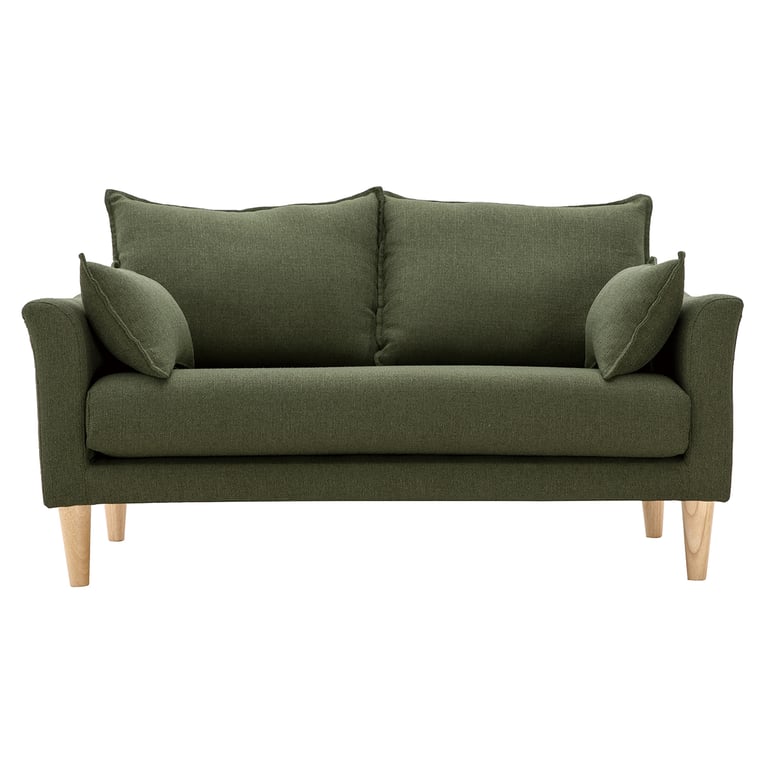 Kate canapé 2 places tissu vert - Vue supplémentaire 1