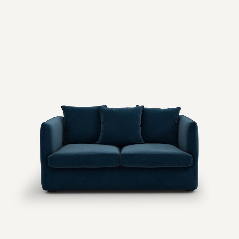 Produit similaire: Neo Chiquito canapé 2 places velours bleu canard