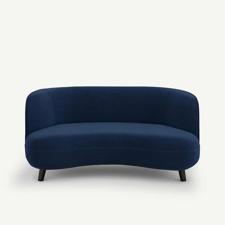 Produit similaire: Rosebury canapé 2 places velours bleu