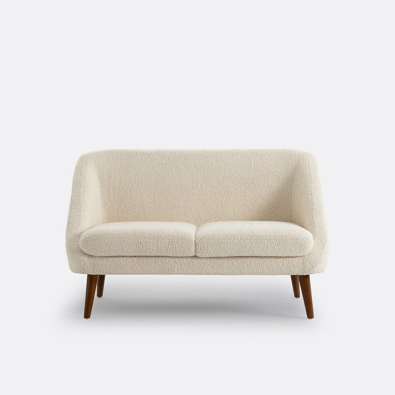 Produit similaire: Séméon canapé 2 places bouclette beige