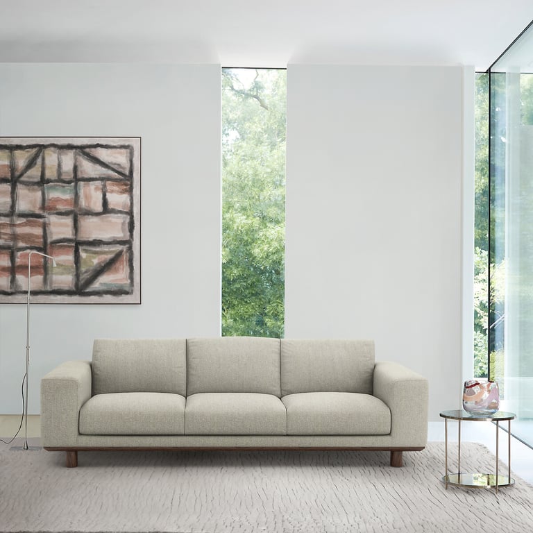 Produit similaire: Cerea canapé 3 places en tweedé beige