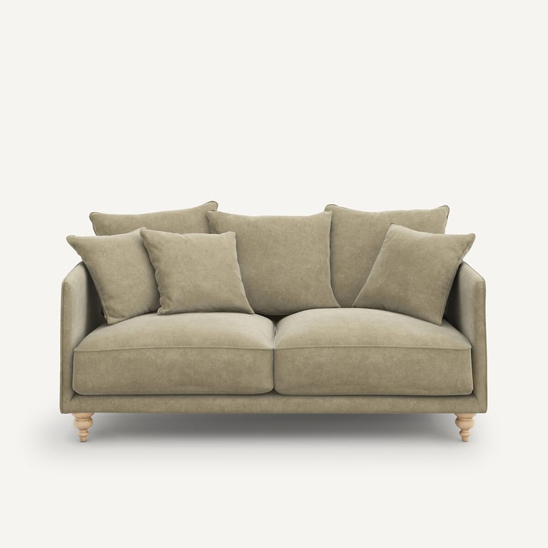 Produit similaire: Lazare canapé 3 places velours stonewashed gris