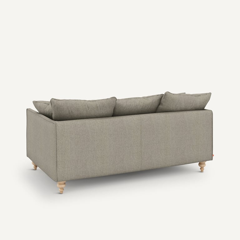 Lazare canapé 3 places tweedé beige - Vue supplémentaire 3