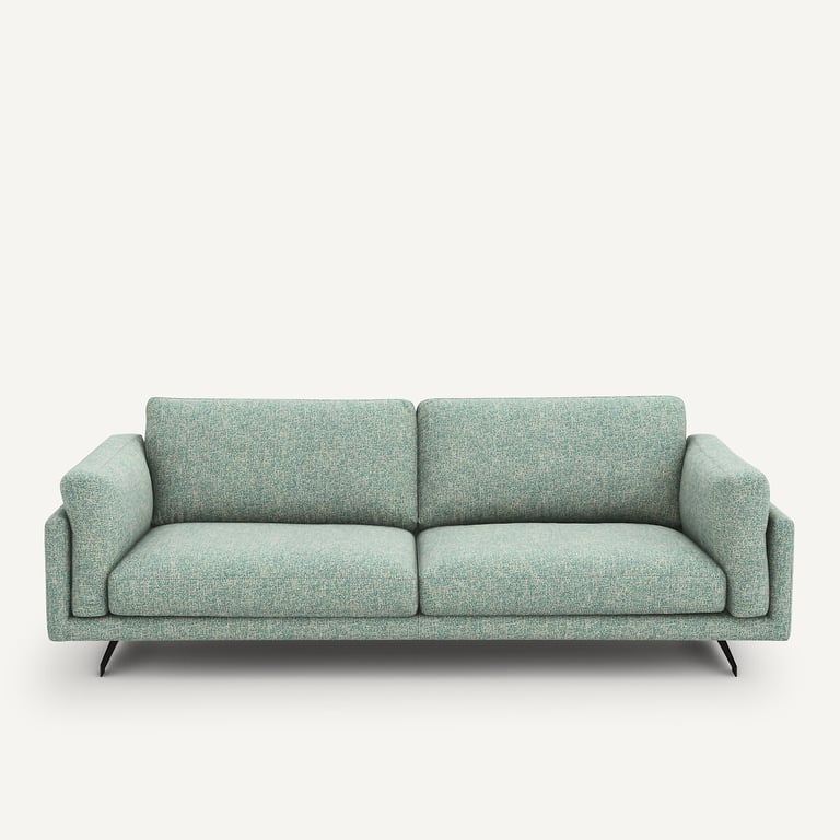 Produit similaire: César canapé 3 places tissu bleu canard