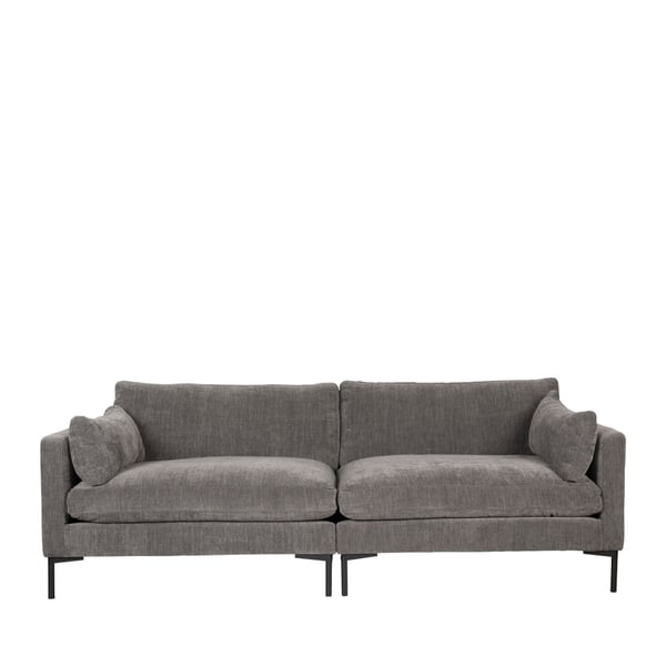 Summer canapé 3 places tissu gris