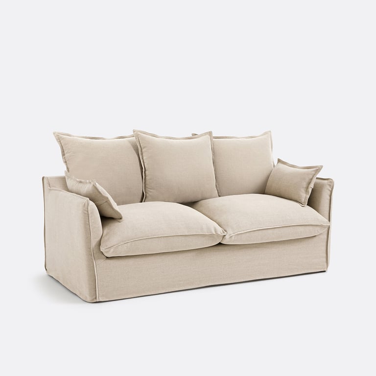 Produit similaire: Odna canapé convertible 2 places lin naturel