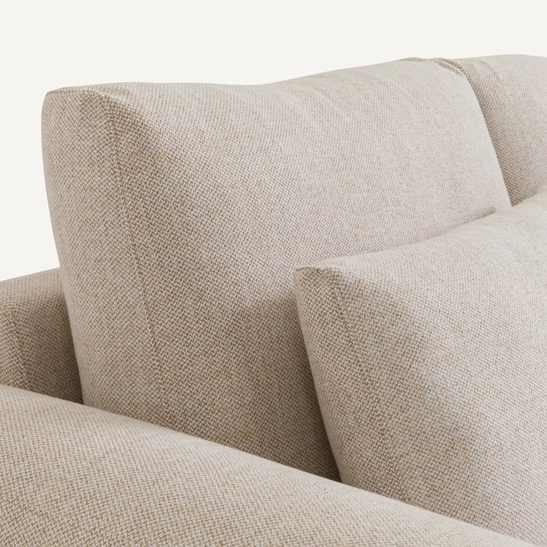 Produit similaire: Marsile canapé 3 places tissu tweedé ivoire