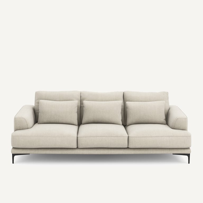 Produit similaire: Marsile canapé 4 places coton lin beige