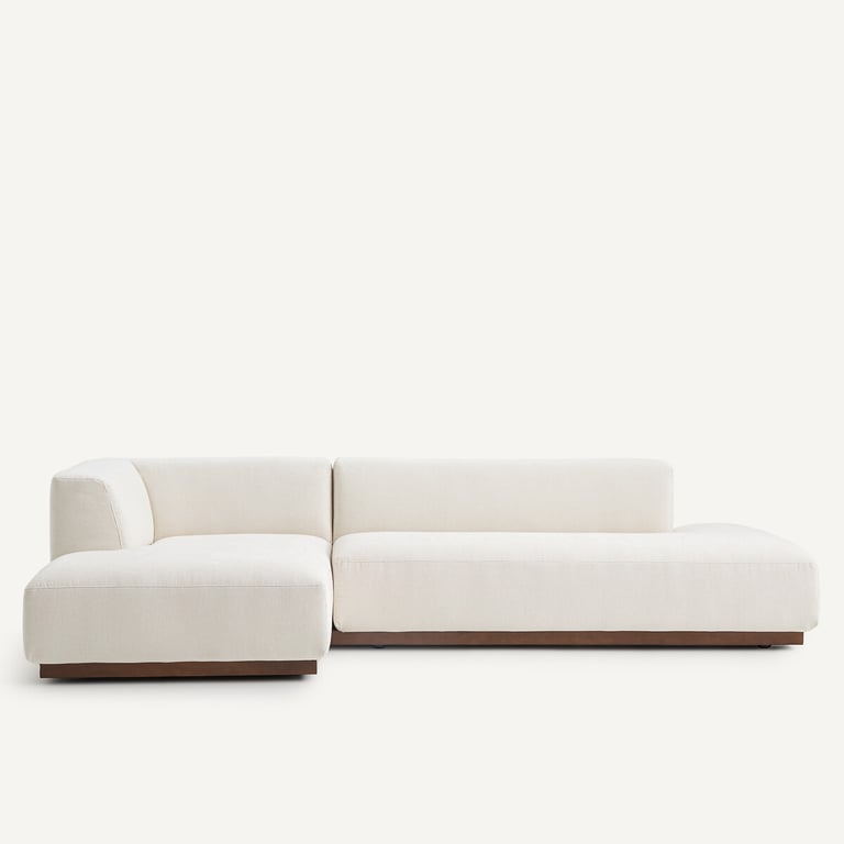 Produit similaire: Jacopo canapé d'angle gauche XL 4 places chenille blanc