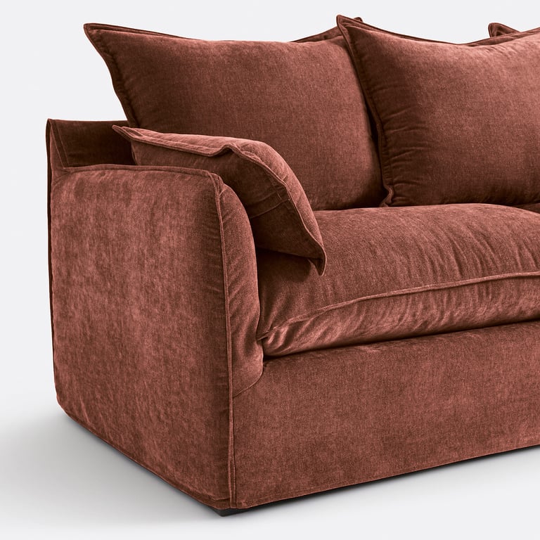 Produit similaire: Odna canapé convertible 2 places tissu chiné rosé