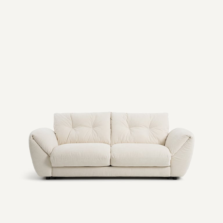 Produit similaire: Edgar canapé convertible 3 places tissu chenille blanc