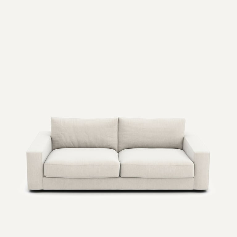 Produit similaire: Skander canapé convertible 3 places velours chenille blanc