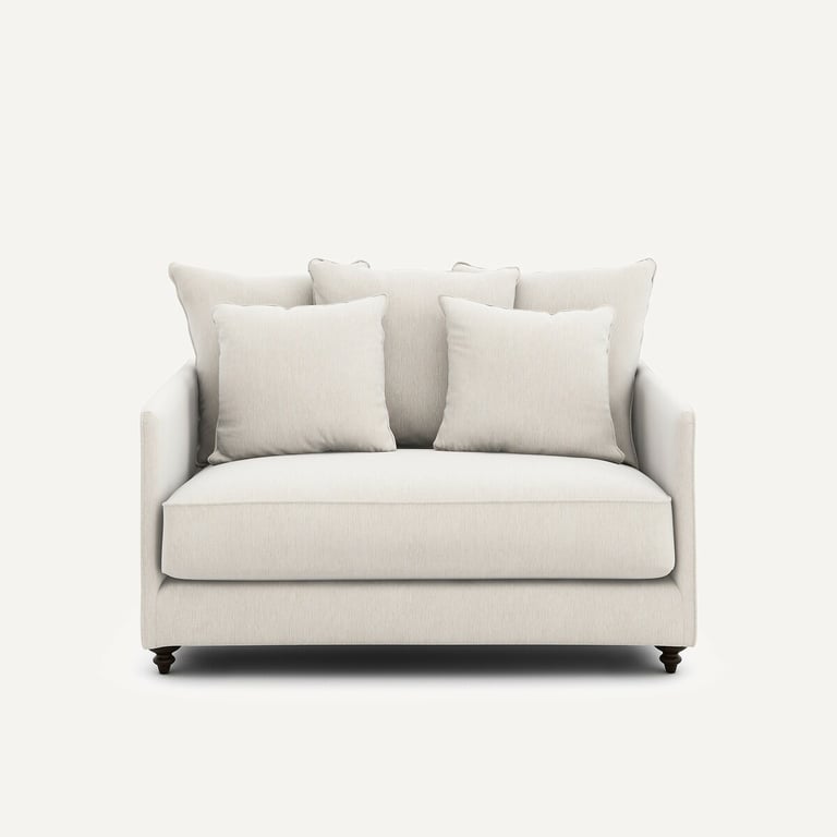Produit similaire: Lazare canapé convertible 2 places convertible velours chenille blanc