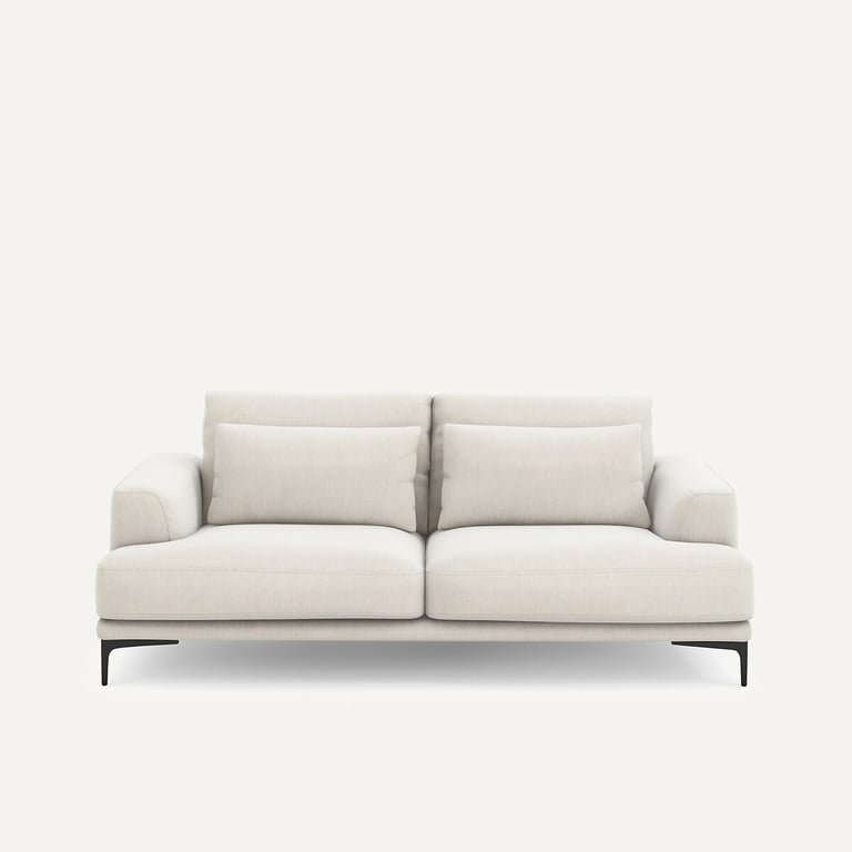 Produit similaire: Marsile canapé 3 places velours chenille blanc