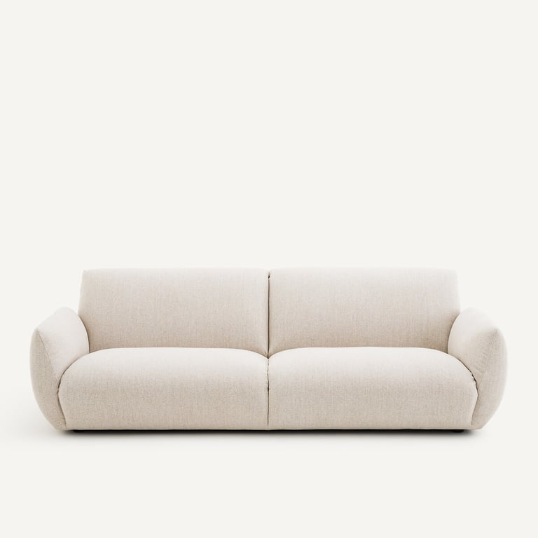 Produit similaire: SPOGANO canapé 3 places en tweedé beige