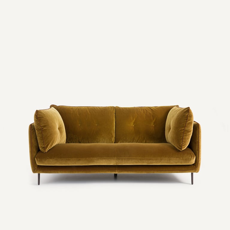 Produit similaire: BOTERO canapé 2 places en velours marron