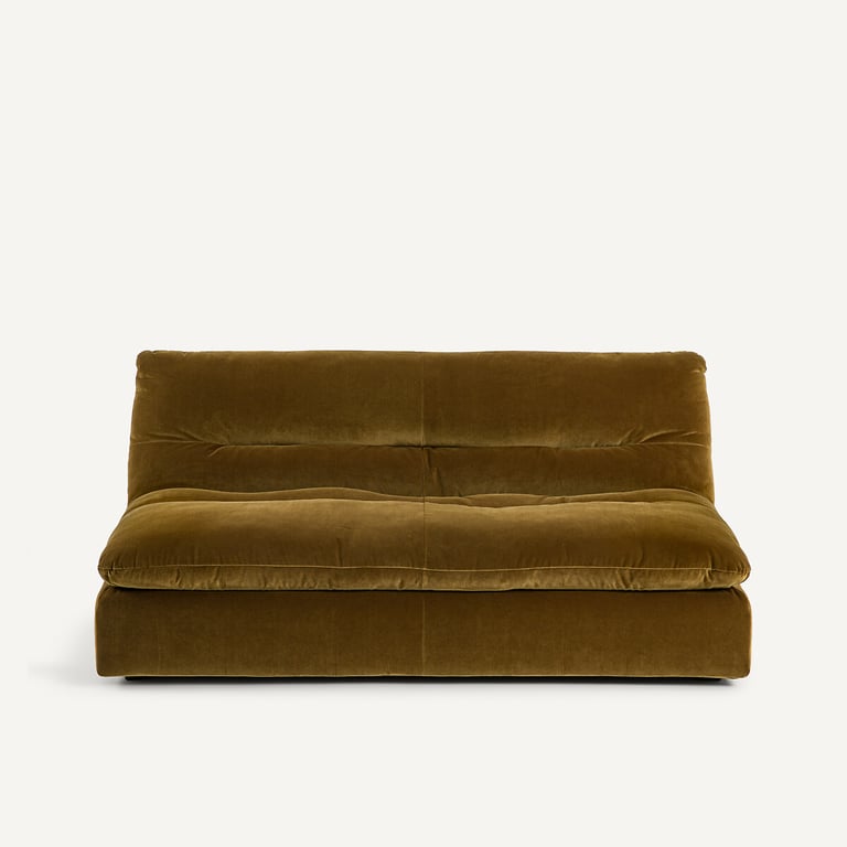 Produit similaire: GIULIANO canapé 3 places modulable en velours marron