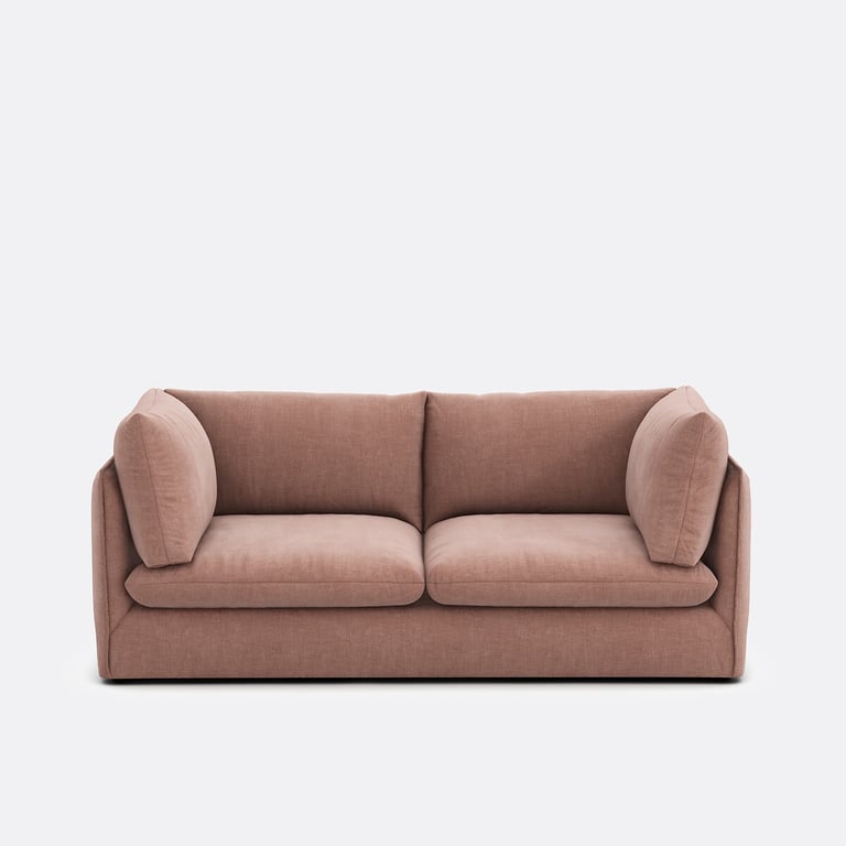 Produit similaire: MALO canapé 3 places droit en tissu structuré marron