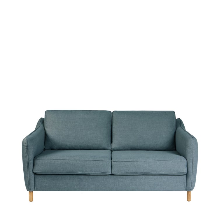 Produit similaire: Vornay canapé convertible 2 places tissu bleu canard