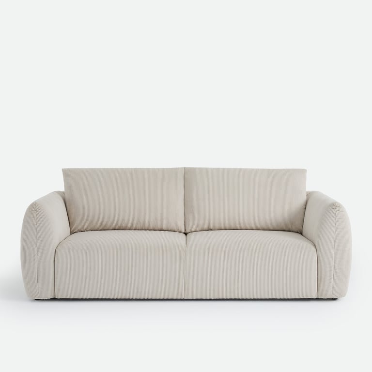 Produit similaire: Edith - Canapé 3 places velours côtelé beige