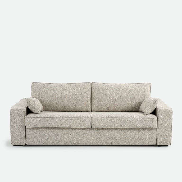Canapé convertible 2, 3 ou 4 places, Standard, tissu texturé moucheté, CECILIA