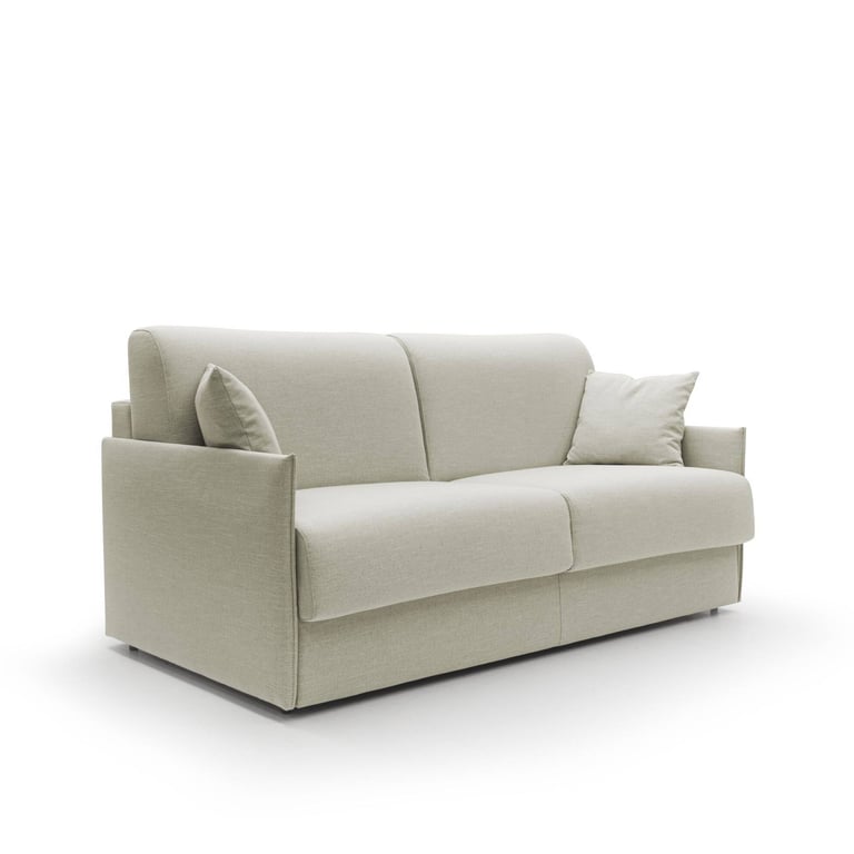 Arthur - Canapé 3 places tissu beige - Vue supplémentaire 1