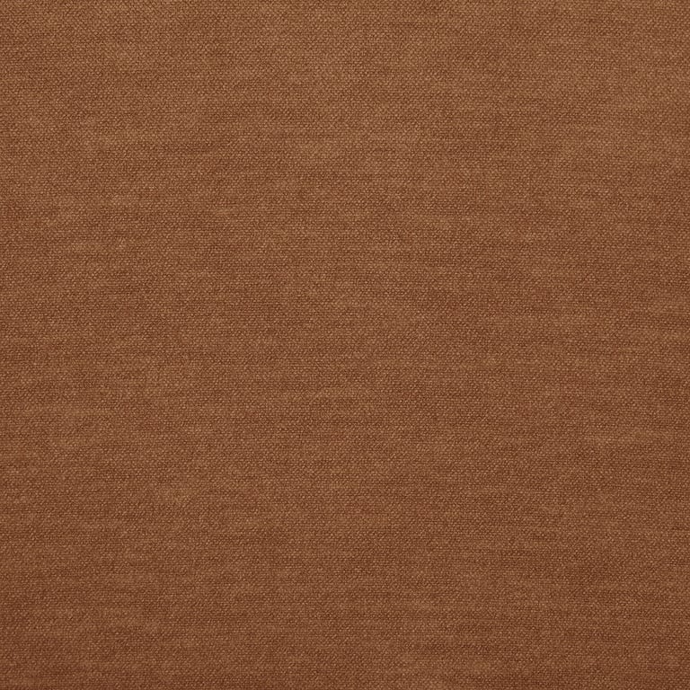 Ameria - Méridienne d'angle modulable incurvée droite tissu marron - Vue supplémentaire 2