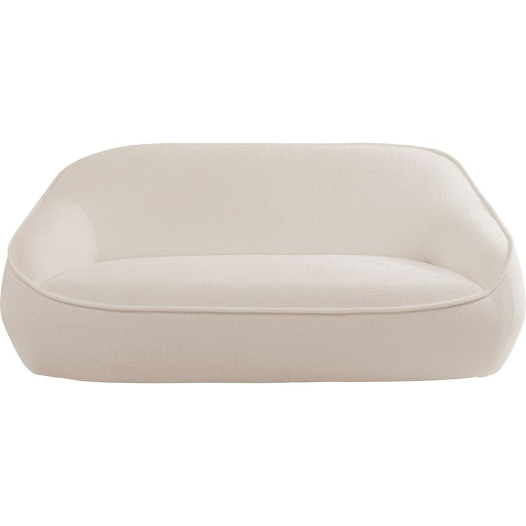 Lumi - Canapé 2 places tissu beige - Vue supplémentaire 1