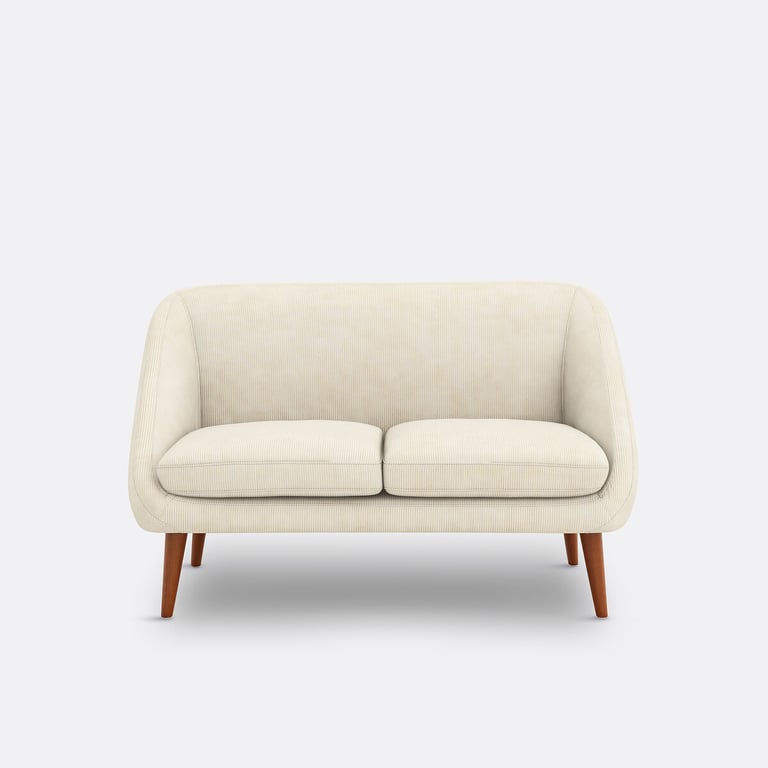 Produit similaire: Séméon canapé 2 places velours côtelé beige
