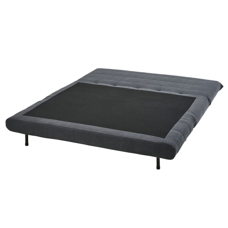 Nio - Canapé convertible 2 places tissu gris - Vue supplémentaire 2