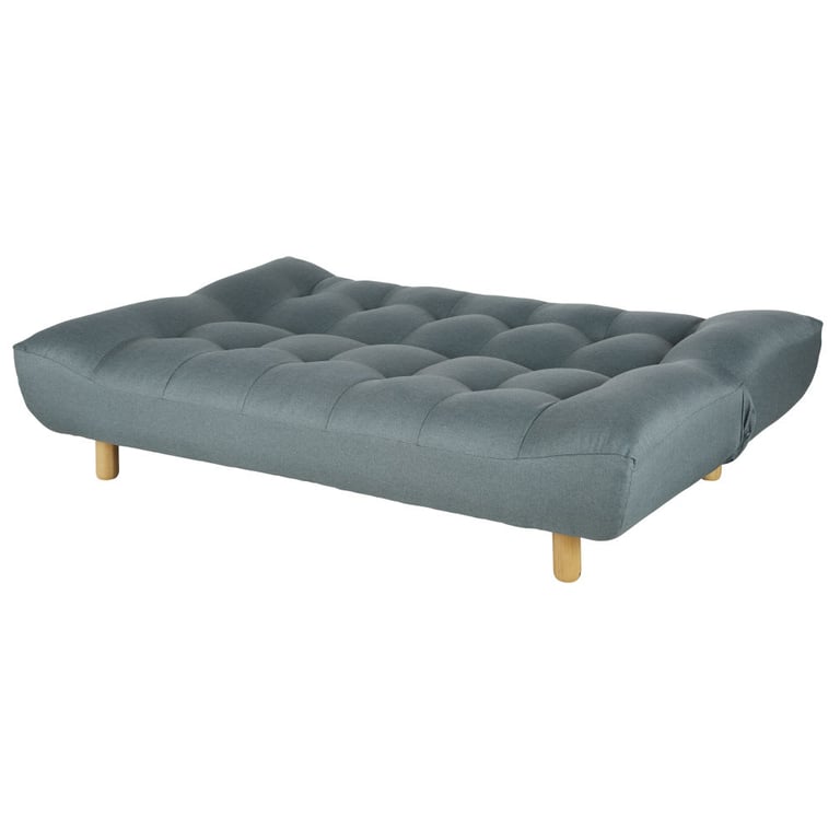 Cloud - Canapé convertible 3 places tissu vert - Vue supplémentaire 1
