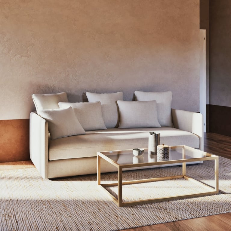 Produit similaire: Anvers - Canapé 3 places velours côtelé beige