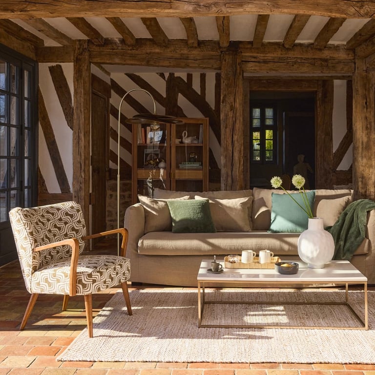 Produit similaire: Paul - Canapé 3 places lin beige