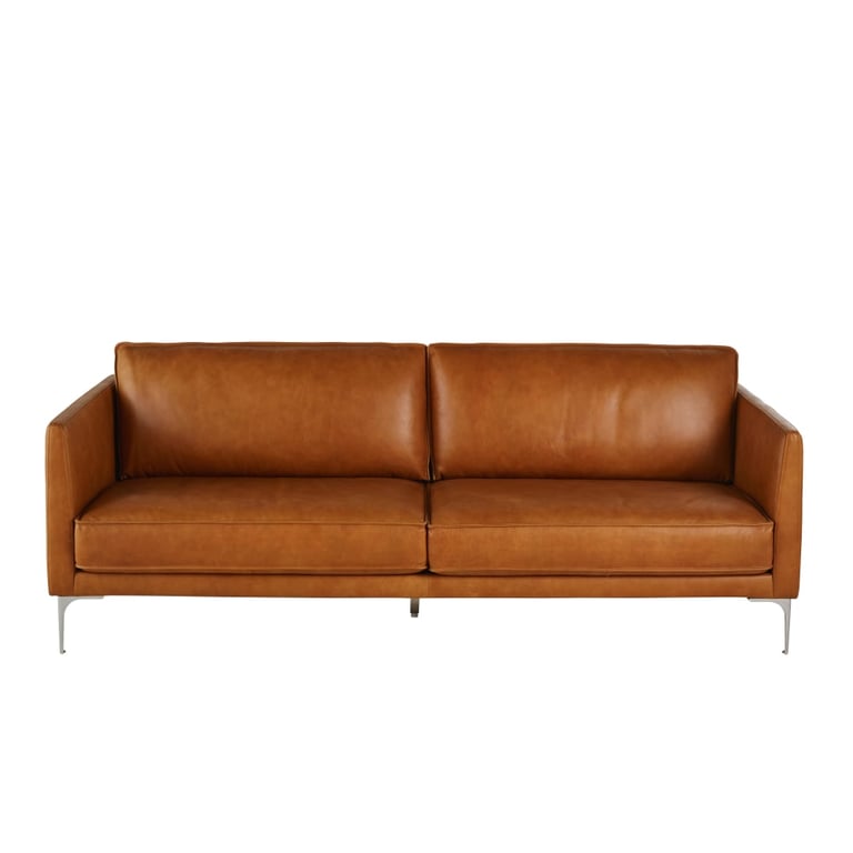 Produit similaire: Tyler - Canapé 3 places cuir marron