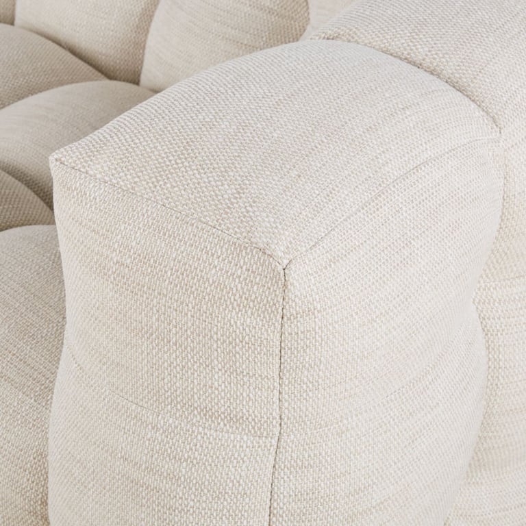 Lilo - Canapé 6 places tissu beige - Vue supplémentaire 2
