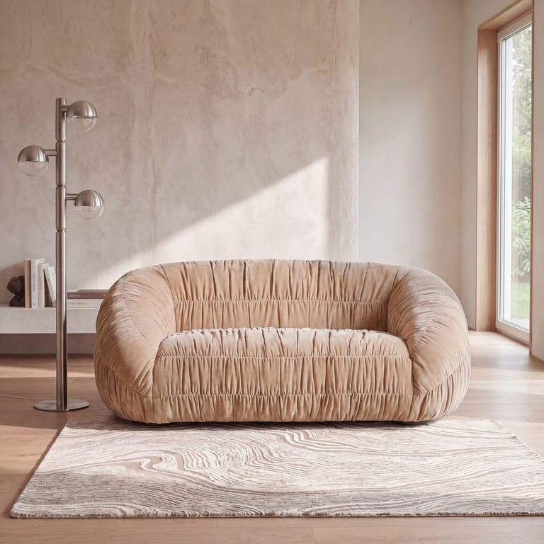 Produit similaire: Dixon - Canapé 2 places tissu beige