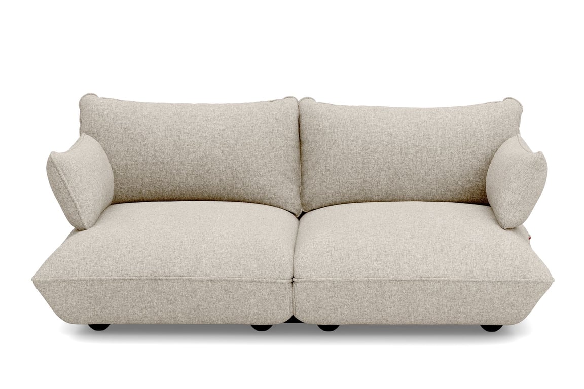 Canapé 3 places en polyester recyclé beige 210,5x108x90 cm cm Sumo - Fatboy