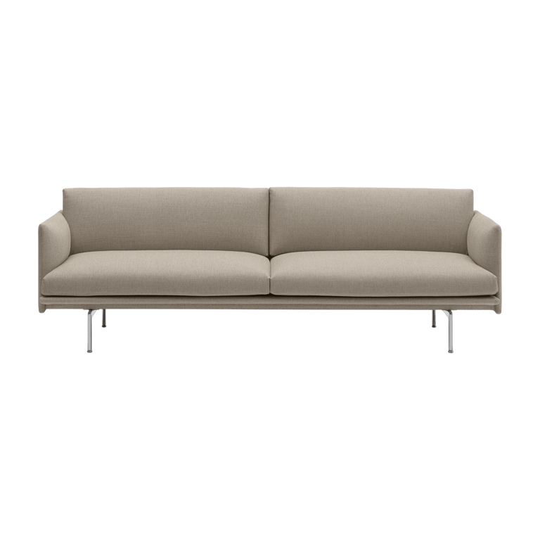 canapé Outline Muuto tissu beige