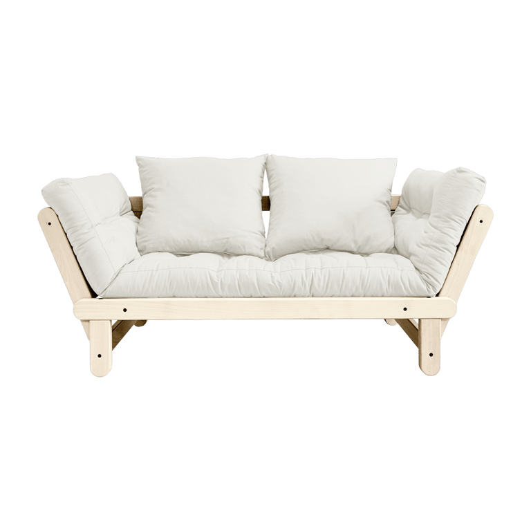 Produit similaire: Beat - Canapé convertible 2 places tissu blanc