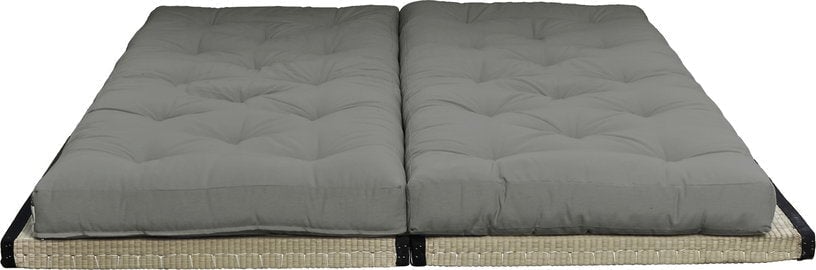 Chico - Canapé convertible 2 places tissu gris - Vue supplémentaire 3
