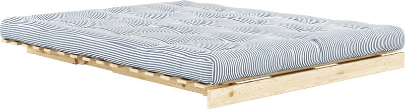 Roots - Canapé convertible 3 places tissu bleu - Vue supplémentaire 3