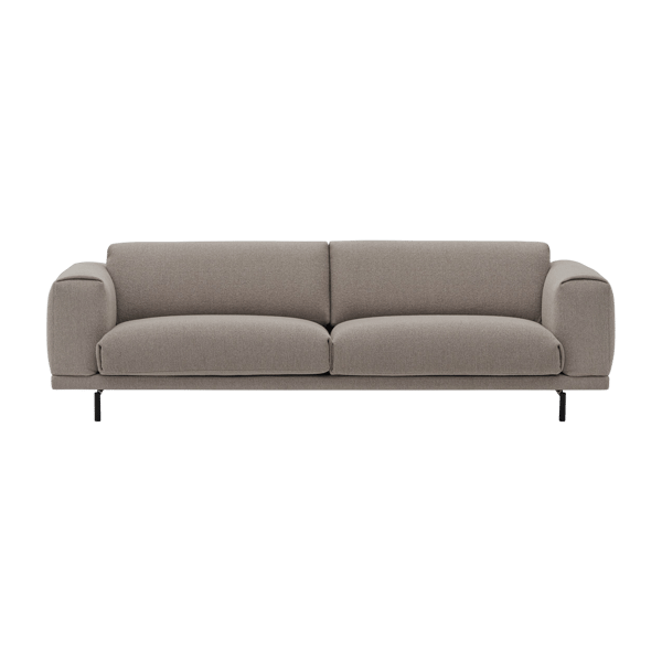 Rest - Canapé 3 places tissu beige
