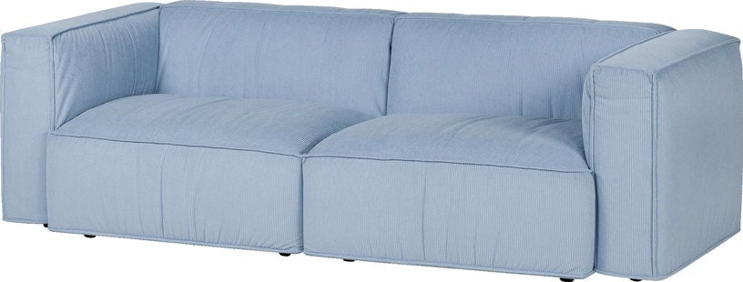 Lobi - Canapé 3 places tissu bleu - Vue supplémentaire 2