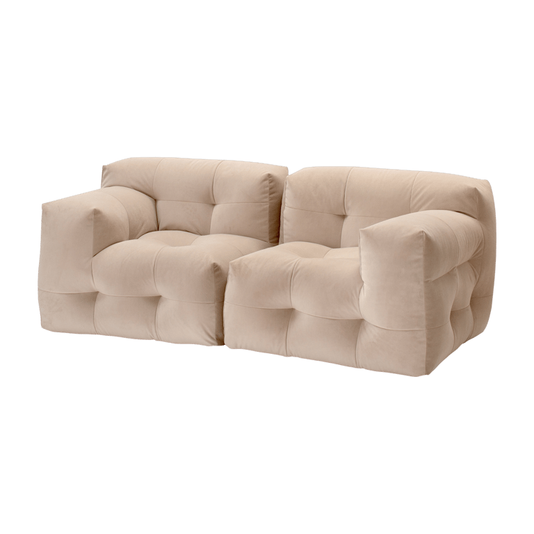 Not-A-Sofa - Canapé tissu beige - Vue supplémentaire 1