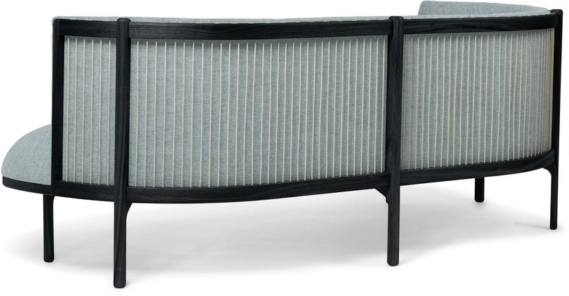 RF1903 - Canapé d'angle gauche 3 places tissu bleu - Vue supplémentaire 3