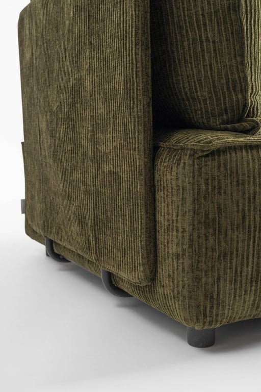 Hunter - Canapé tissu vert - Vue supplémentaire 3
