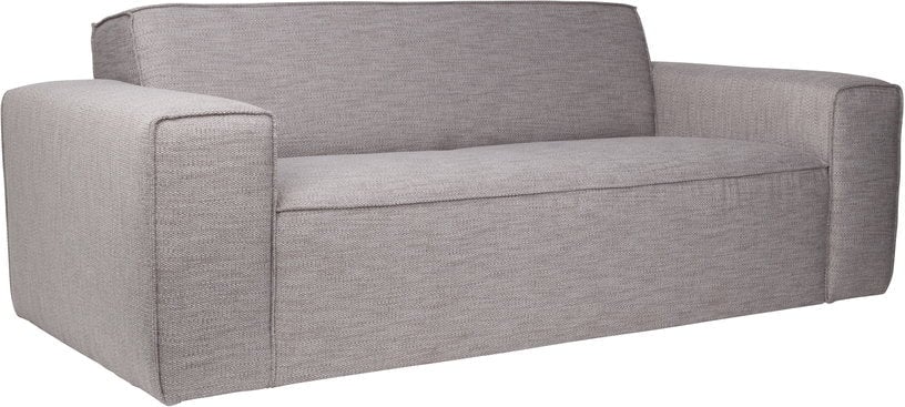 Bor - Canapé 2.5 places tissu gris - Vue supplémentaire 2